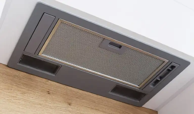 Exhaust fan inside a kitchen.