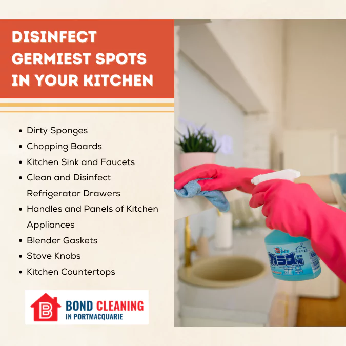 Disinfect Germiest Spots in Your Kitchen at home