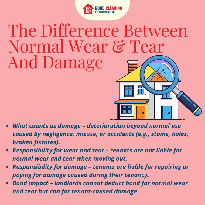 The difference Between Normal Wear & Tear And Damage